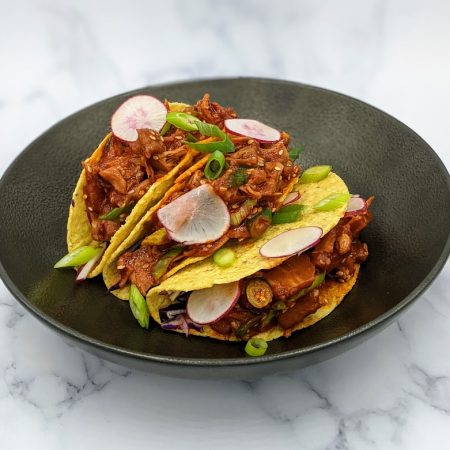 vegmeup plant-based vegan and veggie meals korean taco