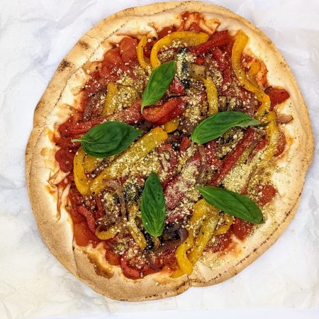vegmeup plant-based vegan and veggie meals pizza