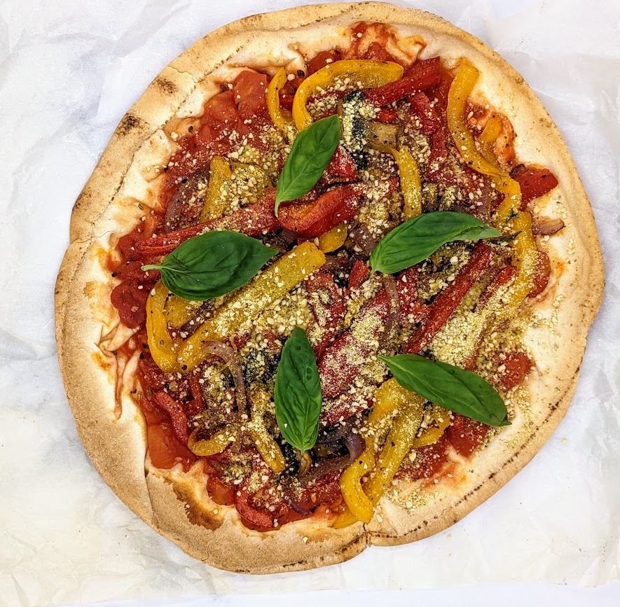 vegmeup plant-based vegan and veggie meals pizza