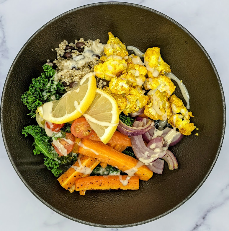 vegmeup plant-based vegan and veggie meals buddha bowl