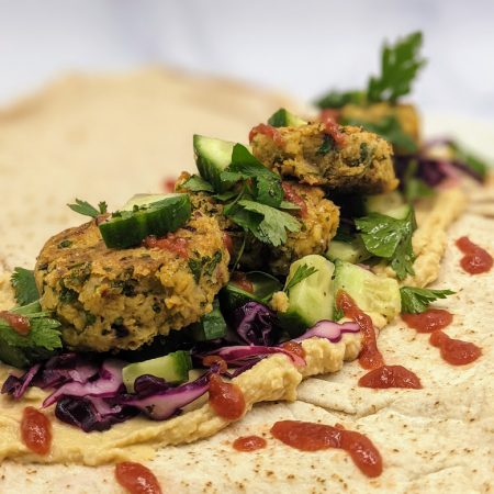 vegmeup plant-based vegan and veggie meals falafal