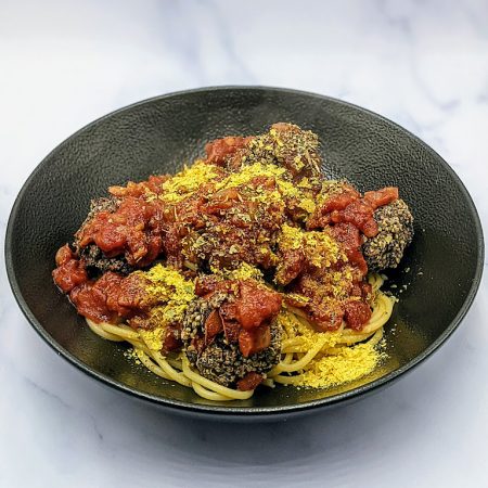 vegetarian spaghetti and meatballs recipe