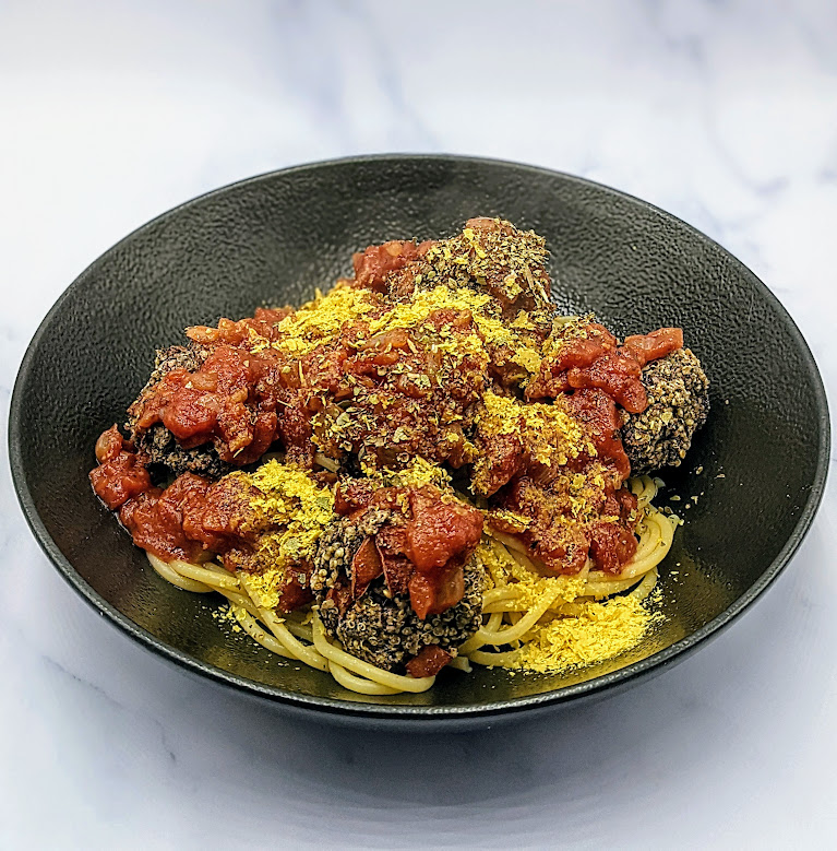 vegetarian spaghetti and meatballs recipe