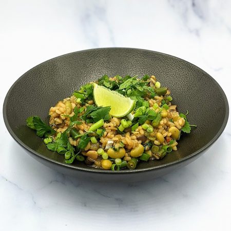 vegmeup plant-based vegan and veggie meals risotto