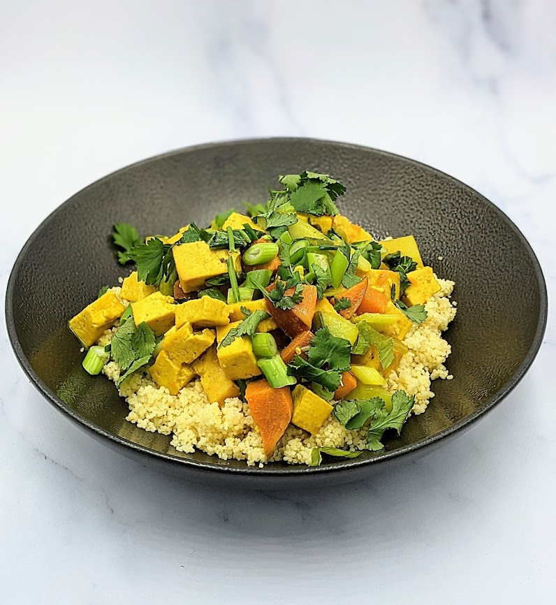 vegmeup plant-based vegan and veggie meals tofu curry