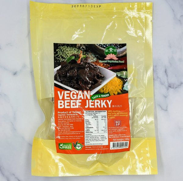 beef jerky, vegan, plant based, vegmeup